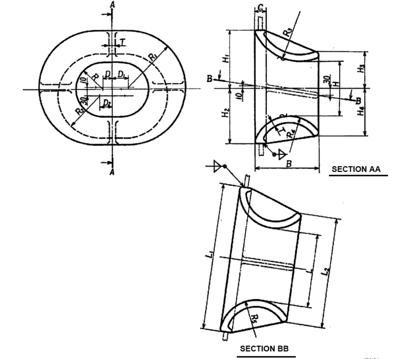 JIS-F2030-SINGLE-MOORING-PIPE-TYPE-B-DRAWING-800x698 JIS F2030 SINGLE POINT MOORING PIPES 