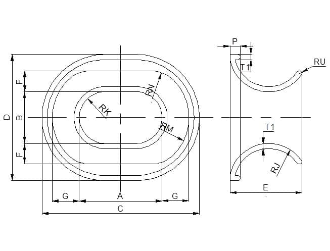 NS2589-DRAWING NS2589 TYPE MOORING CHOCK 