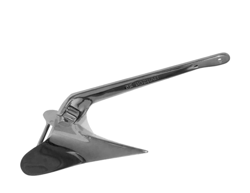 thumbnail image 2 of Aero Naut Bronzed Hall Anchors – Classic Scale Model Boat Hardware 2 of 6