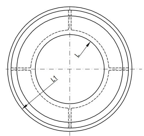 PILOTFITS ENGINEERING FOR MARINE MOORING EQUIPMENT jis-f-2007-type-b-bulwark-mounted-chock-2 jis-f-2007-type-b-bulwark-mounted-chock-2 JIS F2007 MOORING PIPE B TYPE