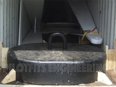oval-cast-iron-mooring-sinkers-delivery-400x301 Clump Weight or Sinker 